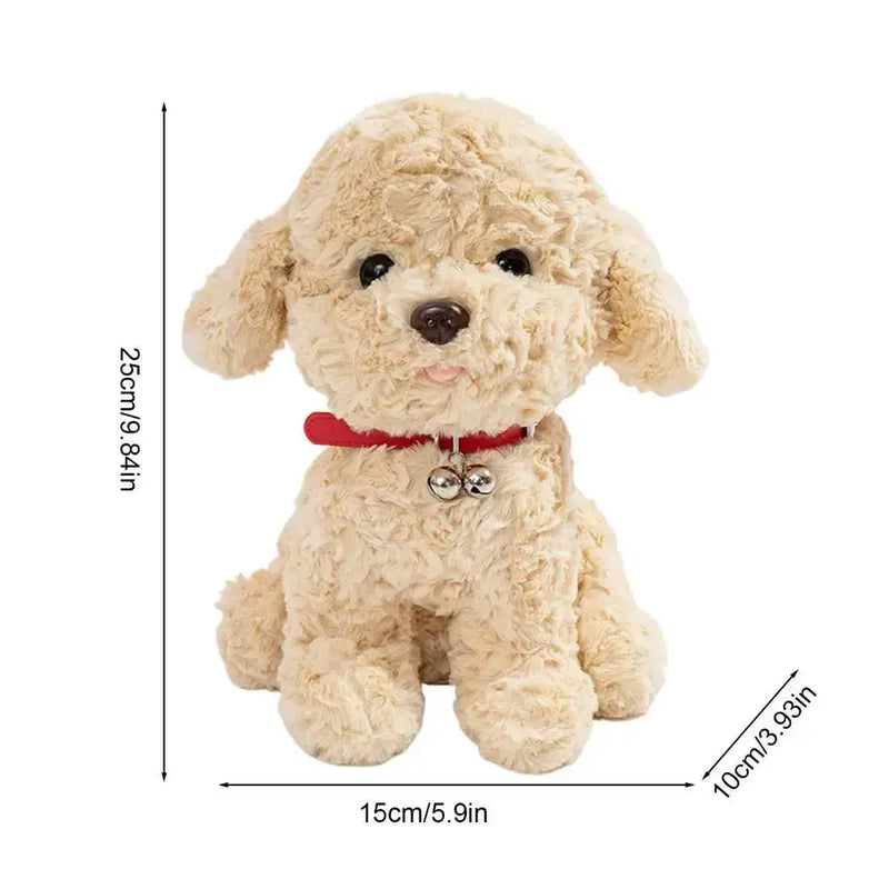 Robot Puppy Dog Interactive Plush Toy – Realistic Talking & Moving Electronic Pet by Habicare