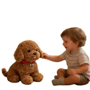 Robot Puppy Dog Interactive Plush Toy – Realistic Talking & Moving Electronic Pet by Habicare