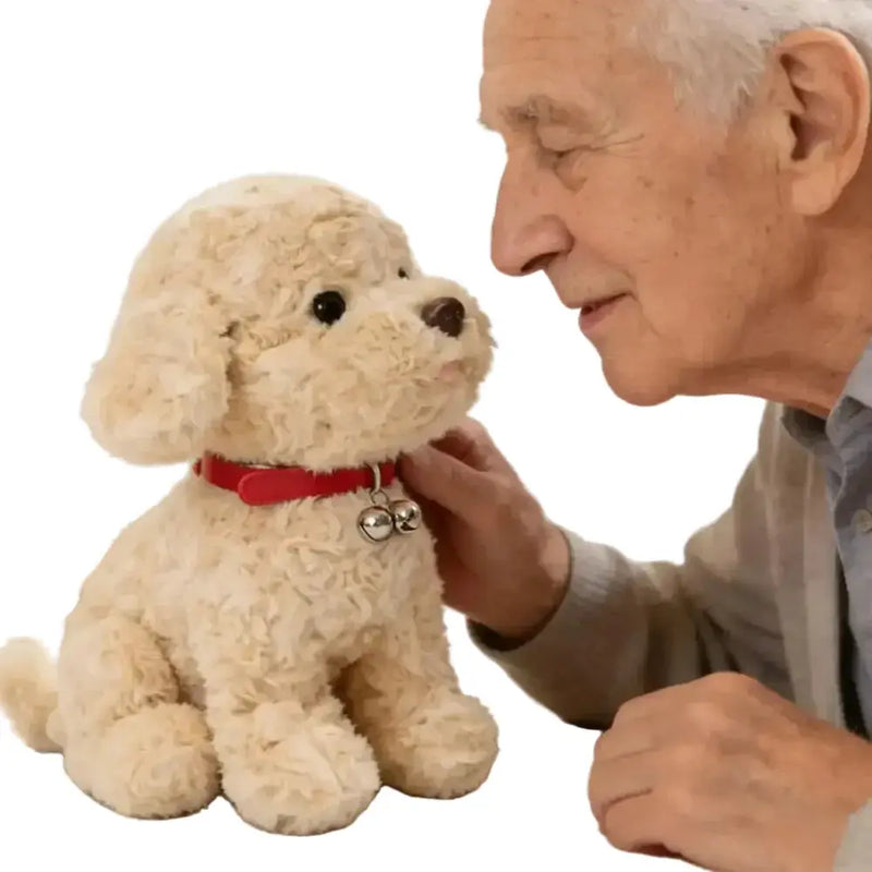 Robot Puppy Dog Interactive Plush Toy – Realistic Talking & Moving Electronic Pet by Habicare