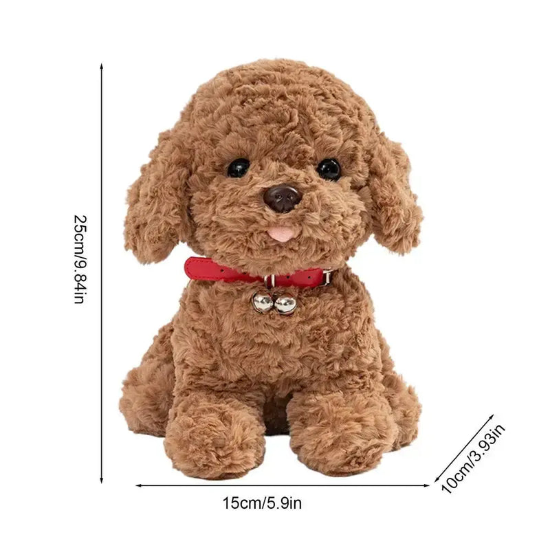 Robot Puppy Dog Interactive Plush Toy – Realistic Talking & Moving Electronic Pet by Habicare