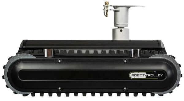 Robot Trolley Black RT4500 G3 (up to 4500kg) Remote Controlled - In Store showing top view and design features.