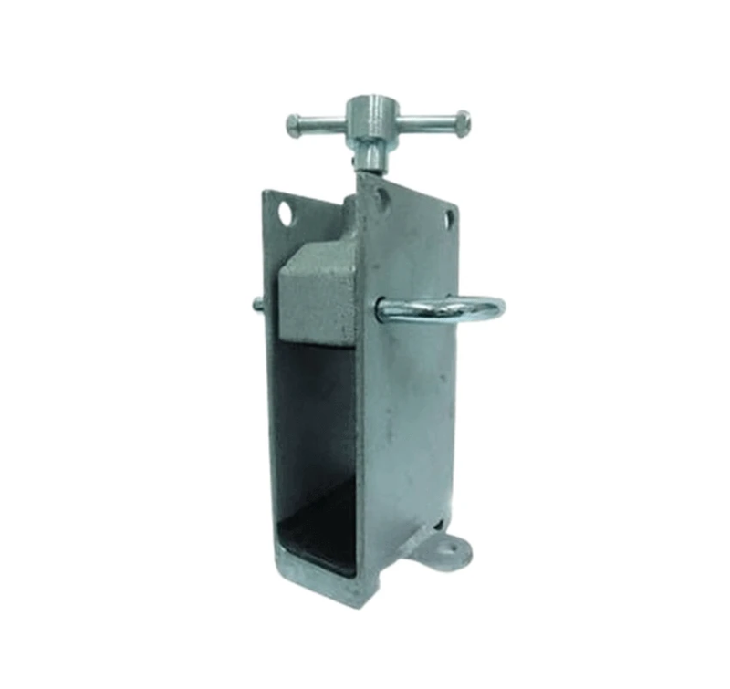 Kronings Std Bracket for Closed Frame, fully galvanised bracket for trailers and caravans, 100-150mm x 50mm.