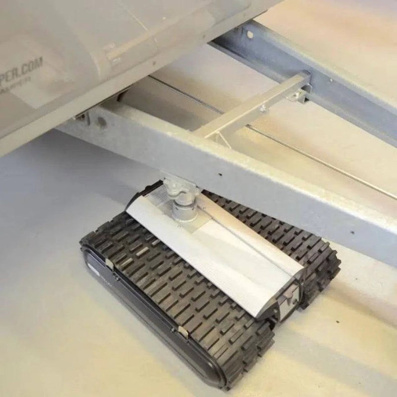 Standard A Frame Bracket mounted on a robot trolley chassis for easy maneuverability.