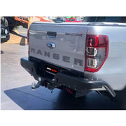 Rockamor Elite Steel Rear Step / Towbar To Suit Ford Ranger Wildtrack 2012-2020 by RockarmorNZ
