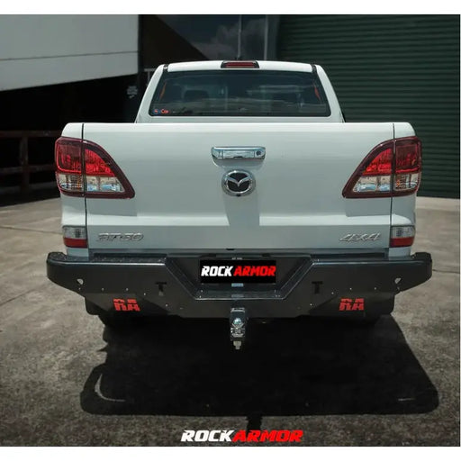 Rockamor Elite Steel Rear Step / Towbar To Suit Mazda Bt50 2011-2020 by RockarmorNZ