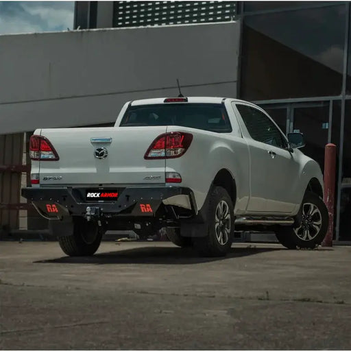 Rockamor Elite Steel Rear Step / Towbar To Suit Mazda Bt50 2011-2020 by RockarmorNZ