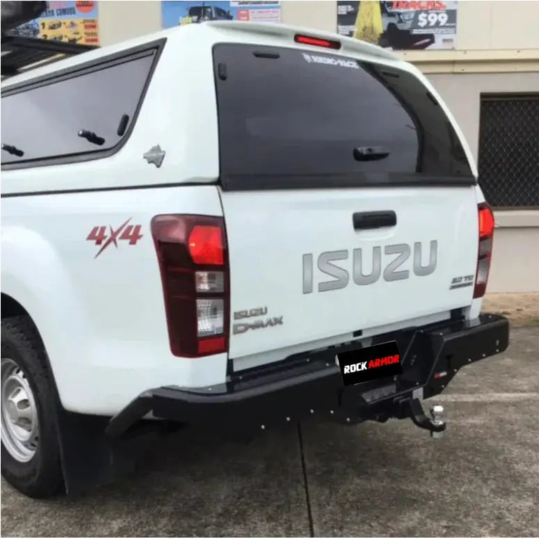 Rockamor Elite Steel Rear Step / Towbar To Suit Mazda Bt50 2011-2020 by RockarmorNZ