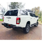 Rockamor Elite Steel Rear Step / Towbar To Suit Mitsubishi Mr Triton 2019+ Glx/Glx+/Gls/Glsr by RockarmorNZ