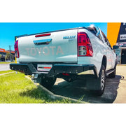 Rockamor Elite Steel Rear Step / Towbar To Suit Toyota Hilux N80 2015+ by RockarmorNZ