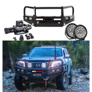 Rockarmor Elite Bullbar Frontal Combo To Suit Nissan Navara Np300 by RockarmorNZ