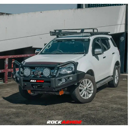 Rockarmor Elite Hoop Bullbar - Isuzu Mux 2013-2017 by RockarmorNZ