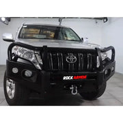Rockarmor Elite Hoop Steel Bullbar Combo Package - Toyota Prado Fj150 2018-Current (Full Bar Replacement) by RockarmorNZ