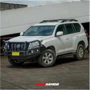 Rockarmor Elite Hoop Steel Bullbar Combo Package - Toyota Prado Fj150 2018-Current (Full Bar Replacement) by RockarmorNZ