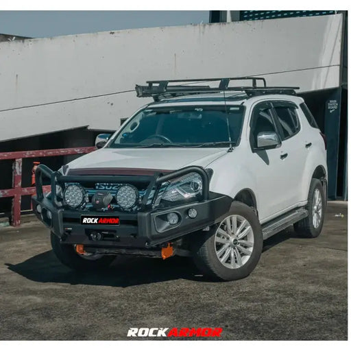 Rockarmor Elite Steel Bullbar - Isuzu Dmax 06/2012-01/2017 (Bar Replacement Eyebrows) by RockarmorNZ