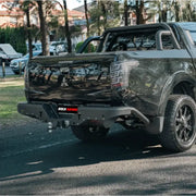 Rockarmor Elite Steel Rear Step / Tow Bar To Suit Mitsubishi Triton Mq 2015 - 2018 by RockarmorNZ