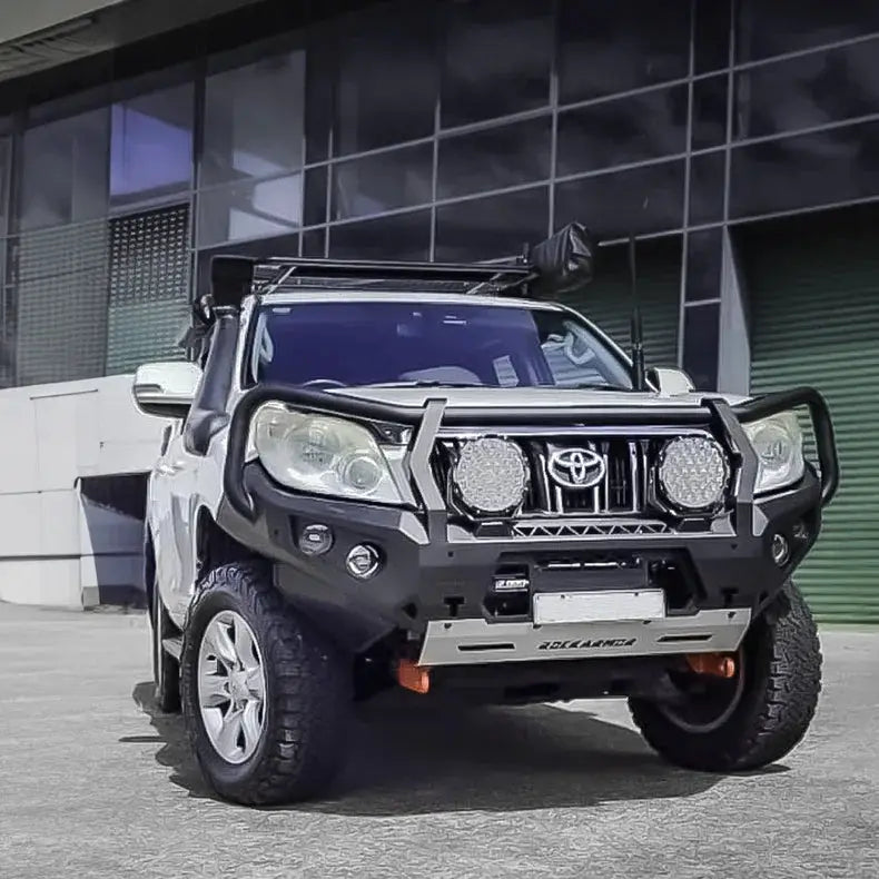 Rockarmor Gt Hoop Bullbar Combo Pack - Toyota Prado 150 2009-2015 by RockarmorNZ