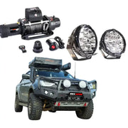 Rockarmor Gt Hoop Steel Bullbar Combo - Isuzu Dmax 08/2020-2024 PFL (Full Bar Replacement) by RockarmorNZ