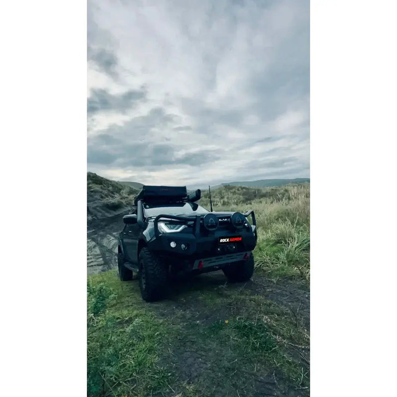 Rockarmor Gt Hoop Steel Bullbar Combo - Isuzu Dmax 08/2020-2024 PFL (Full Bar Replacement) by RockarmorNZ