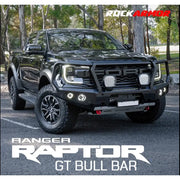 Rockarmor Gt Hoop Steel Bullbar Combo Pack - Ford Ranger Raptor Next Gen 2023-2024 by RockarmorNZ