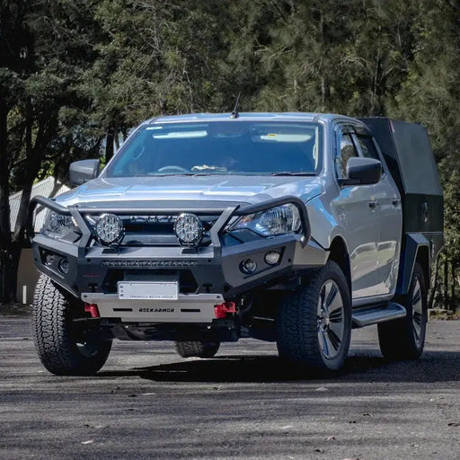 Rockarmor Gt Hoop Steel Bullbar - Isuzu Dmax 2024+ FL (Full Bar Replacement) by RockarmorNZ