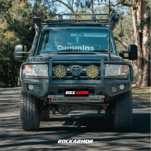 Rockarmor Gt Hoop Steel Bullbar - Toyota Landcruiser 79 03/2007 - 11/2023 (Full Bar Replacement) by RockarmorNZ