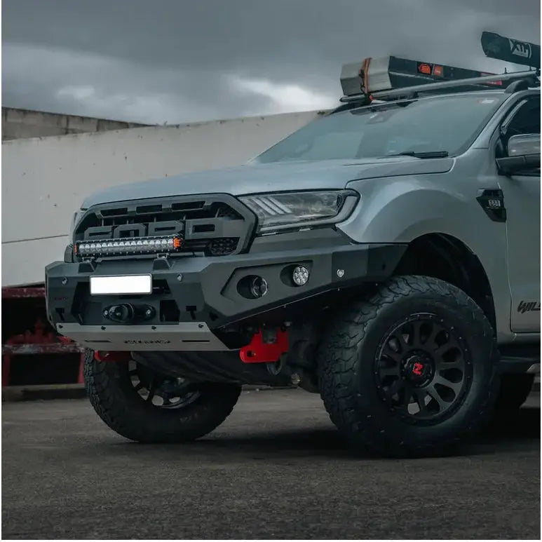 Rockarmor Gt Hoopless Steel Bullbar To Suit Ford Everest Ua1 & Ua2 2015-2022 by RockarmorNZ