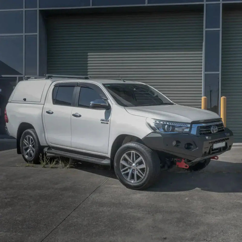 Rockarmor Gt Hoopless Steel Bullbar Combo - Toyota Hilux N80 Bullbar 2015 -2020 by RockarmorNZ