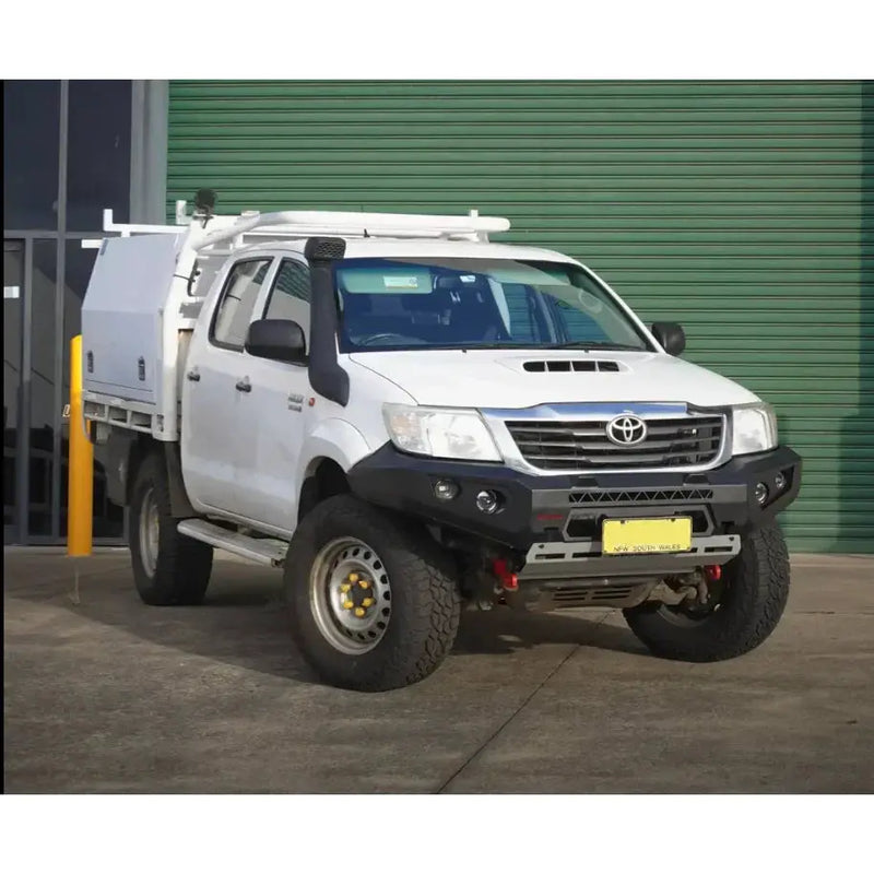 Rockarmor Gt Hoopless Steel Bullbar Frontal Combo - Toyota Hilux N70 2012-15 by RockarmorNZ