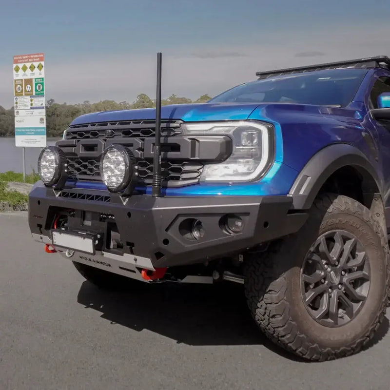 Rockarmor Gt Hoopless Steel Bullbar - Ranger Raptor Next Gen 2023 to Current (Full Bar Replacement) by RockarmorNZ