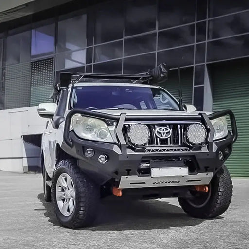Rockarmor Gt Hoop Steel Bullbar - Toyota Prado 150 Series 2009-2013 (Full Bar Replacement) by RockarmorNZ