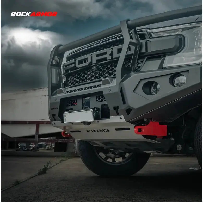 Rockarmor Gt Steel Hoop Bullbar Combo - Next Gen Ford Ranger 22+ by RockarmorNZ