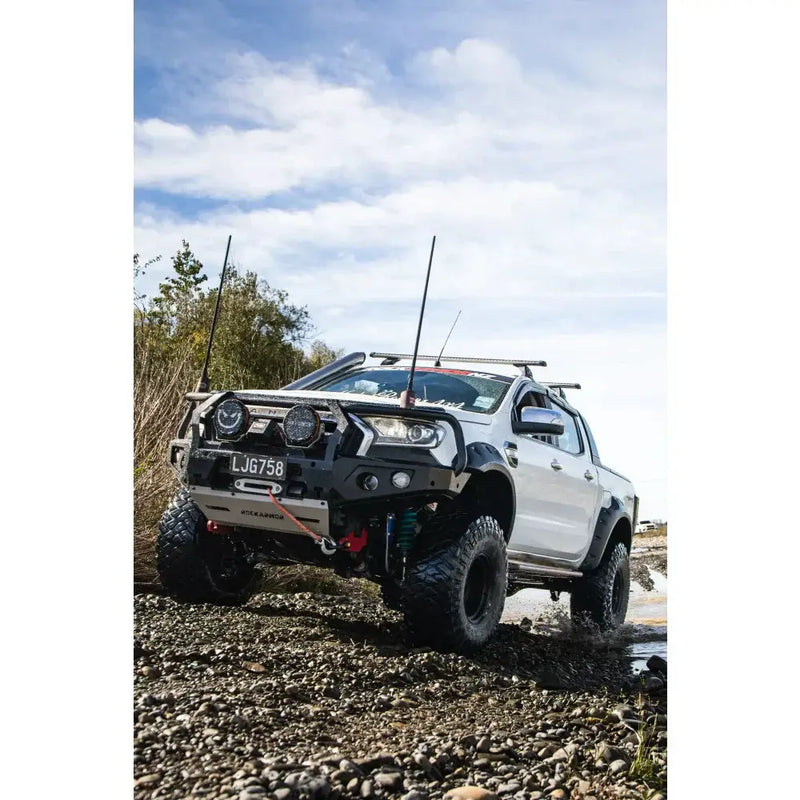 Rockarmor Gt Steel Hoop Bullbar Combo Pack - Ford Ranger PX2 & 3 by RockarmorNZ