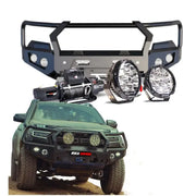 Rockarmor Gt Steel Hoop Bullbar Combo Pack - Ford Ranger PX2 & 3 by RockarmorNZ