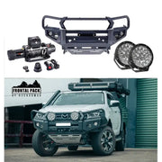 Rockarmor Gt Steel Hoop Bullbar Combo Pack - Mazda Bt50 2020+ by RockarmorNZ
