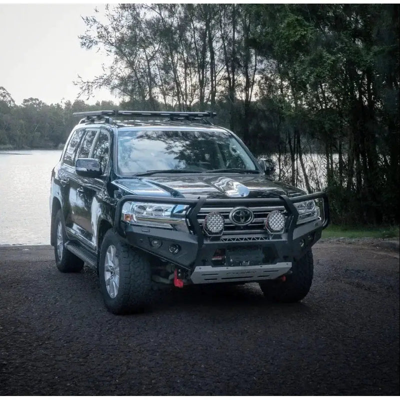 Rockarmor Gt Steel Hoop Bullbar Combo Pack - Toyota 200 2015+ by RockarmorNZ