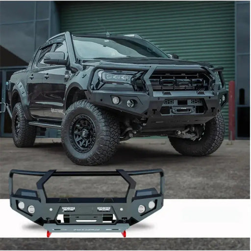 Rockarmor Gt Hoop Steel Bullbar - Ford Everest (Px 2 & Px 3) (Full Bar Replacement) by RockarmorNZ