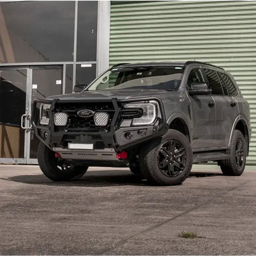 Rockarmor Gt Hoop Steel Bullbar - Next Gen Ford Everest by RockarmorNZ