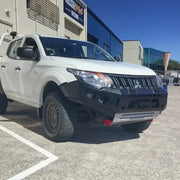 Rockarmor Gt Steel Hoopless Bullbar Combo- Mitsubishi Mq Triton (Full Bar Replacement) by RockarmorNZ