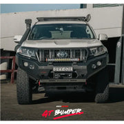 Rockarmor Gt Steel Hoopless Bullbar Combo - Toyota Prado 150 11/2017-Current by RockarmorNZ