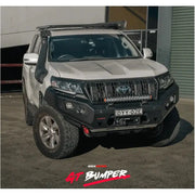 Rockarmor Gt Steel Hoopless Bullbar Combo - Toyota Prado 150 11/2017-Current by RockarmorNZ