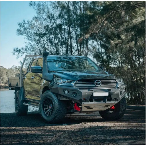 Rockarmor Gt Hoopless Steel Bullbar - Mazda Bt50 2020+ (Full Bar Replacement) by RockarmorNZ