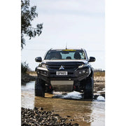 Rockarmor Gt Hoopless Steel Bullbar - Mitsubishi Triton Mr 12/2018 - 02/2024 (Full Bar Replacement) by RockarmorNZ