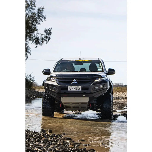 Rockarmor Gt Hoopless Steel Bullbar - Mitsubishi Triton Mr 12/2018 - 02/2024 (Full Bar Replacement) by RockarmorNZ