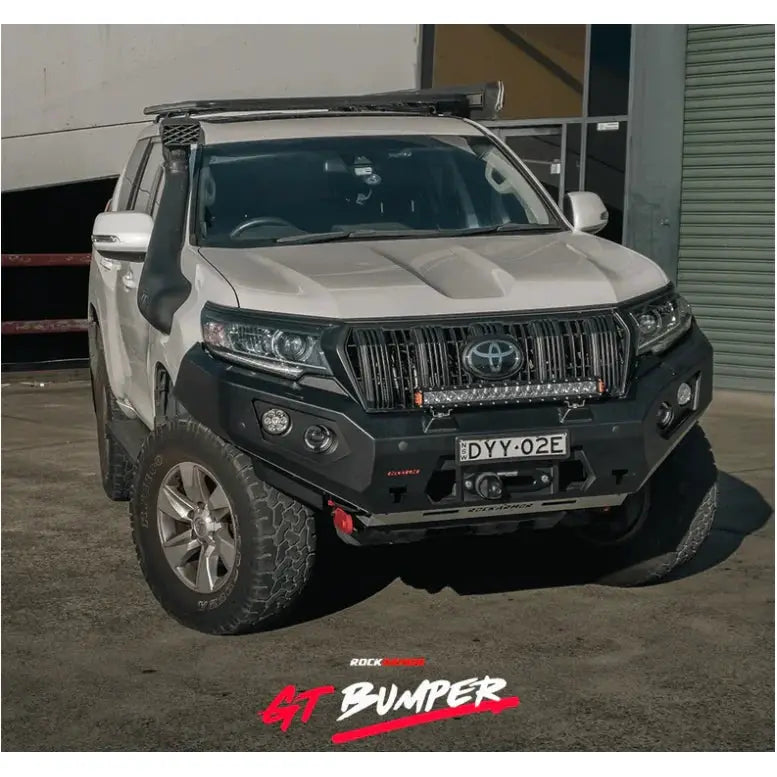 Rockarmor Gt Hoopless Steel Bullbar - Toyota Prado 150 11/2017-Current (Full Bar Replacement) by RockarmorNZ