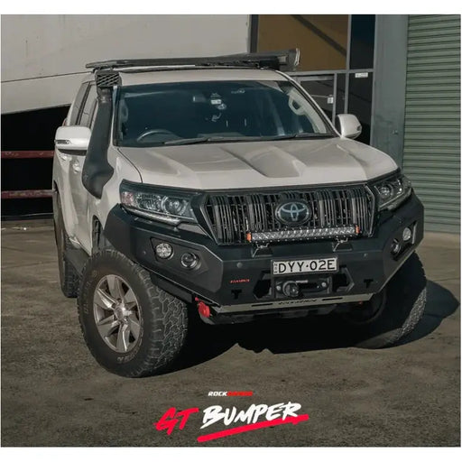 Rockarmor Gt Hoopless Steel Bullbar - Toyota Prado 150 11/2017-Current (Full Bar Replacement) by RockarmorNZ