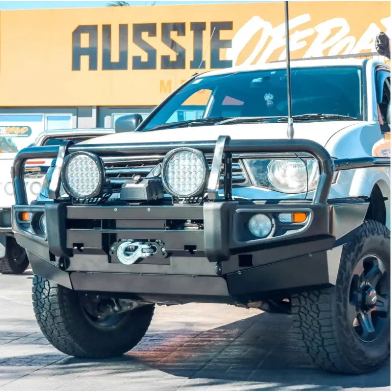 Rockarmor Premium Bullbar Frontal Combo To Suit Mitsubishi Triton Mn-Ml 2006-2015 by RockarmorNZ