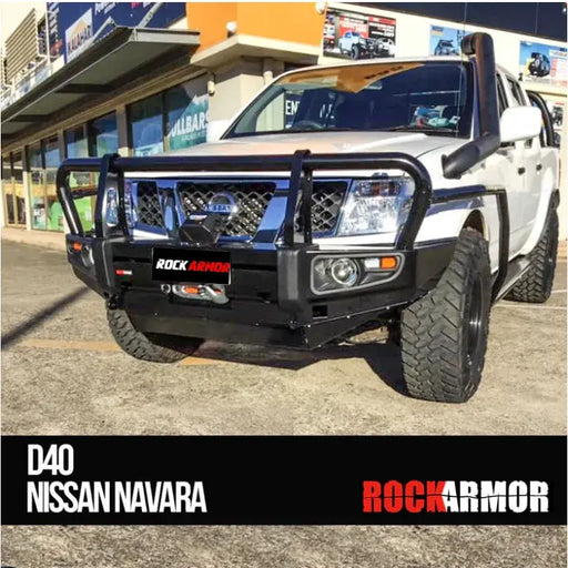 Rockarmor Premium Bullbar Frontal Combo To Suit Nissan D40 & Pathfinder R51 2005-2015 by RockarmorNZ