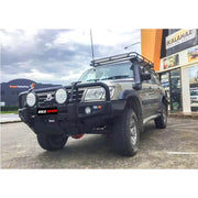 Rockarmor Premium Bullbar Frontal Combo To Suit Nissan Patrol Gu1 97- 09/2004 (Full Bar Replacement) by RockarmorNZ