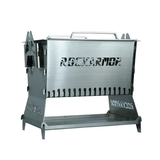 Rockarmor Premium Camp Fire Pit & Bbq Grille by RockarmorNZ