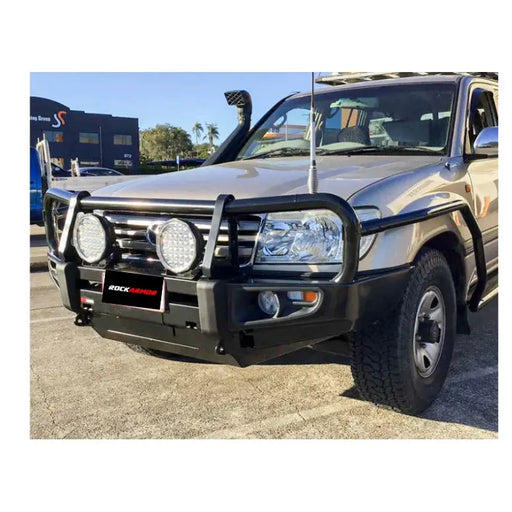 Rockarmor Premium Steel Bullbar - Toyota Landcruiser Fj100 Ifs 1998-2007 (Full Bar Replacement) And Lexus by RockarmorNZ